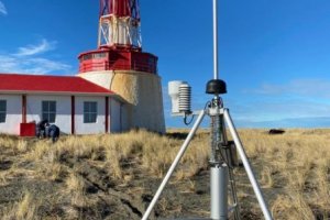 Nueva tecnología fue instalada en Estación Meteorológica de Faro Punta Dungeness