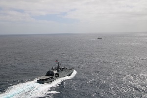 Con unidades marítimas y aéreas se realizó Operación de Fiscalización Pesquera Oceánica