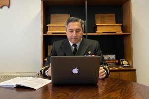 Capitán de Puerto de Lirquén participó en webinar “Un futuro justo para la Gente de Mar”