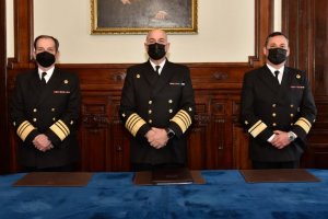 Vicealmirante Yerko Marcic asumió como nuevo Jefe del Estado Mayor General de la Armada