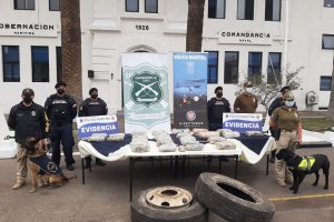 Policía Marítima Especializada y Personal OS7 de Arica logran desbaratar organización criminal dedicada al tráfico de drogas