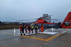 Autoridad Marítima realizó evacuación aeromarítima en Canal Cockburn