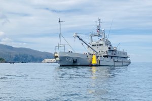Buque de Rescate y Salvataje (BRS) “Ingeniero Slight” retoma sus tareas de mantenimiento a la señalización marítima