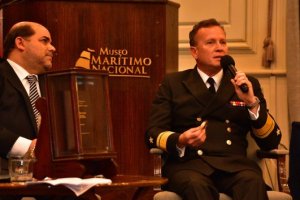Auditoría General de la Armada y Colegio de Abogados de Valparaíso participan en conversatorio sobre el rol de Prat como jurista