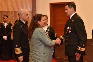 Ministra de Defensa presidió graduación del Curso de Estado Mayor impartido por la Academia de Guerra Naval