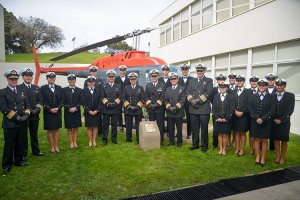 Escuela Naval “Arturo Prat” inagura exposición estática en condición de museo de helicóptero Naval-36