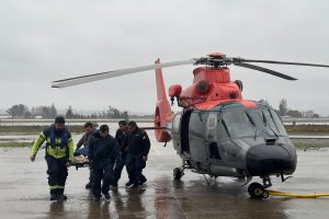 Armada ayuda en provincias de BioBío y Arauco afectadas por sistema frontal