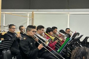 Armada organiza encuentro con bandas musicales escolares