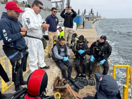 Especialistas en Buceo de Salvataje participaron en Curso de Investigación Criminalística Subacuática